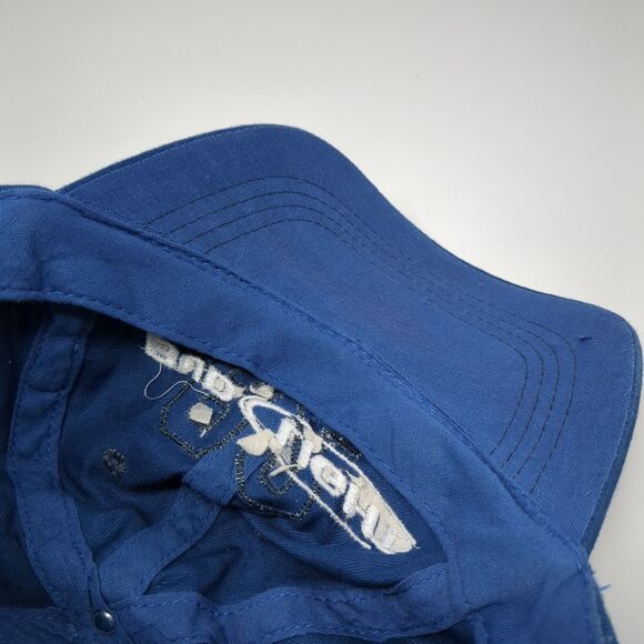 Bud Light 82 Strapback Hat Blue One Size Adjustable Embroidered 6 Panel - Picture 7 of 9